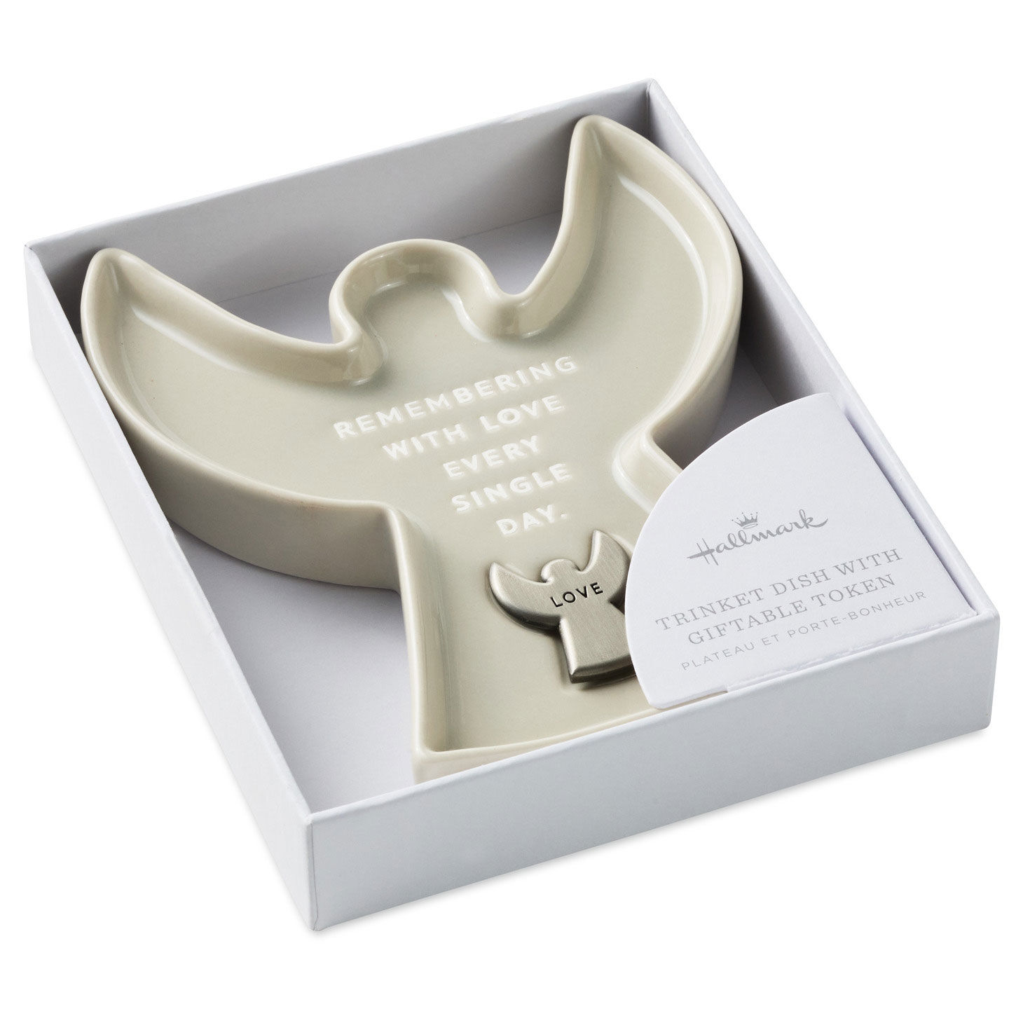 Angel-Shaped Trinket Dish With Token, , large image number 6