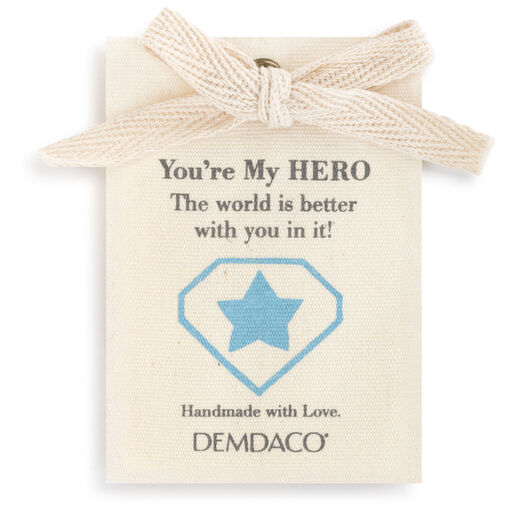 Small Hero Giving Bear Stuffed Animal, 8.5", 