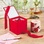 Red Small Gift Box With Shredded Paper Filler, , large image number 2