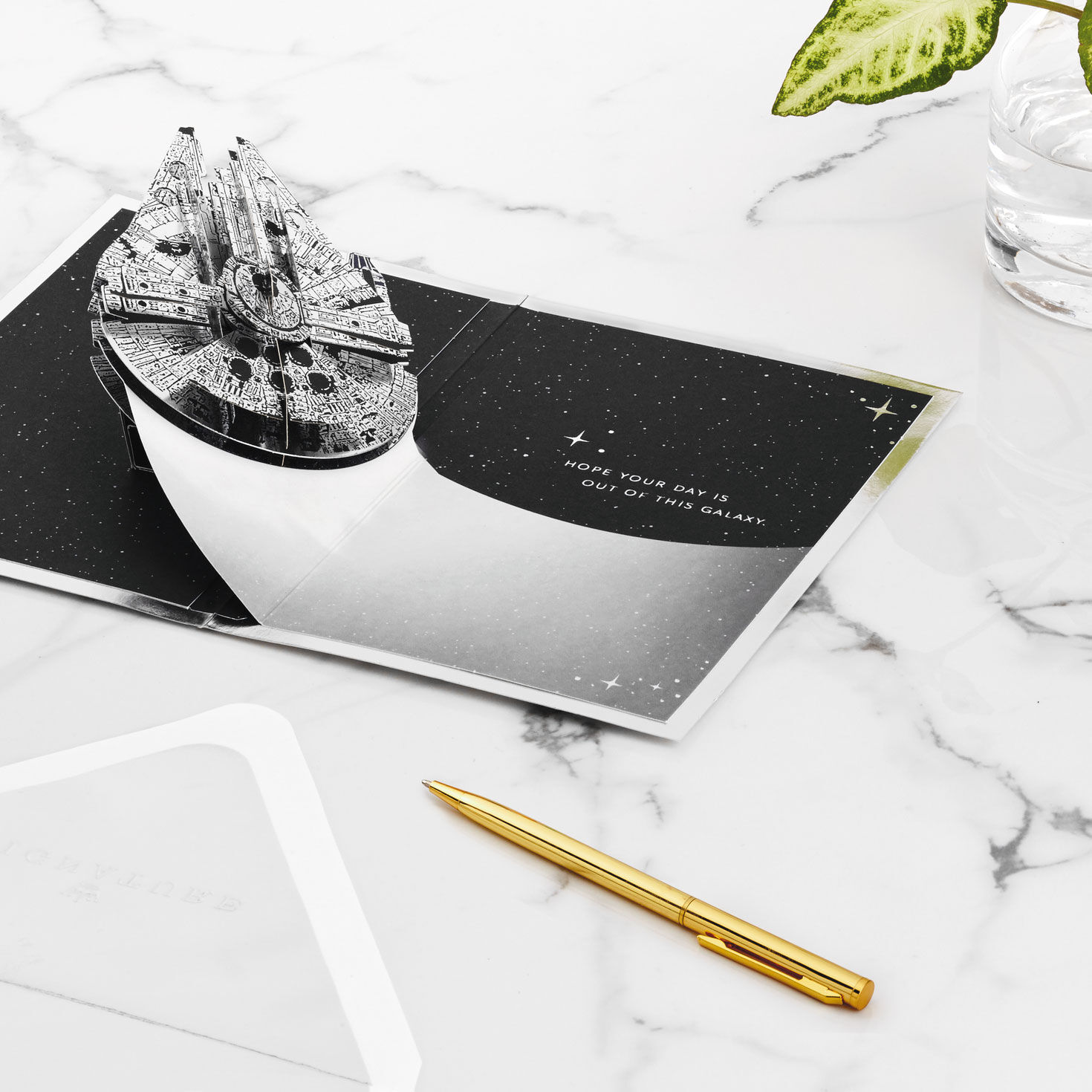 Star Wars&trade; Millennium Falcon&trade; 3D Pop-Up Card, , large image number 6