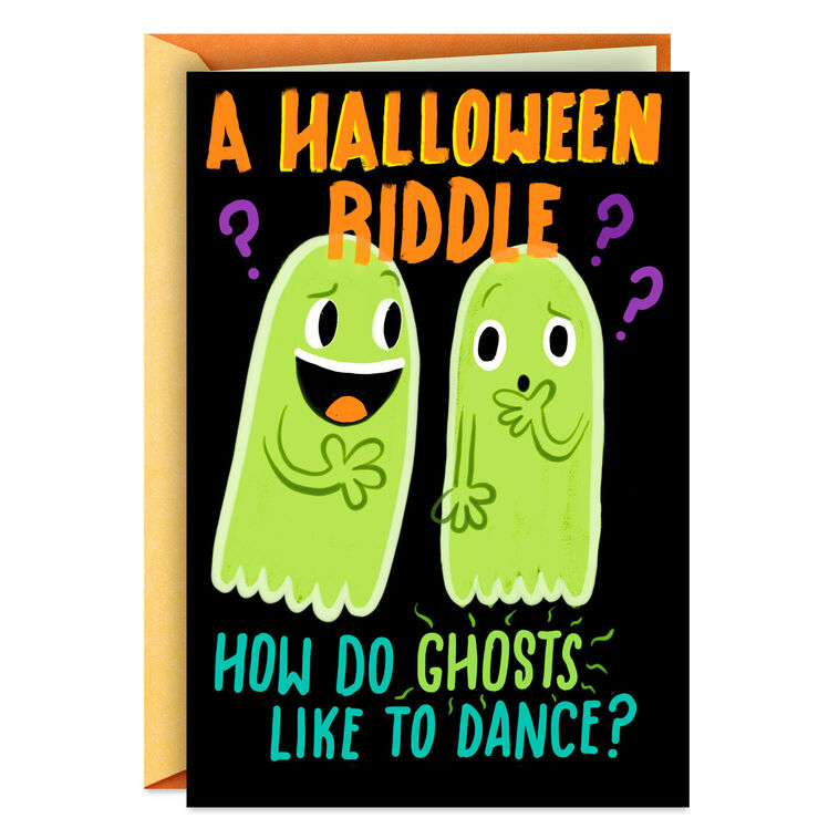 Shaking Their Boo-ties Funny Pop-Up Halloween Card