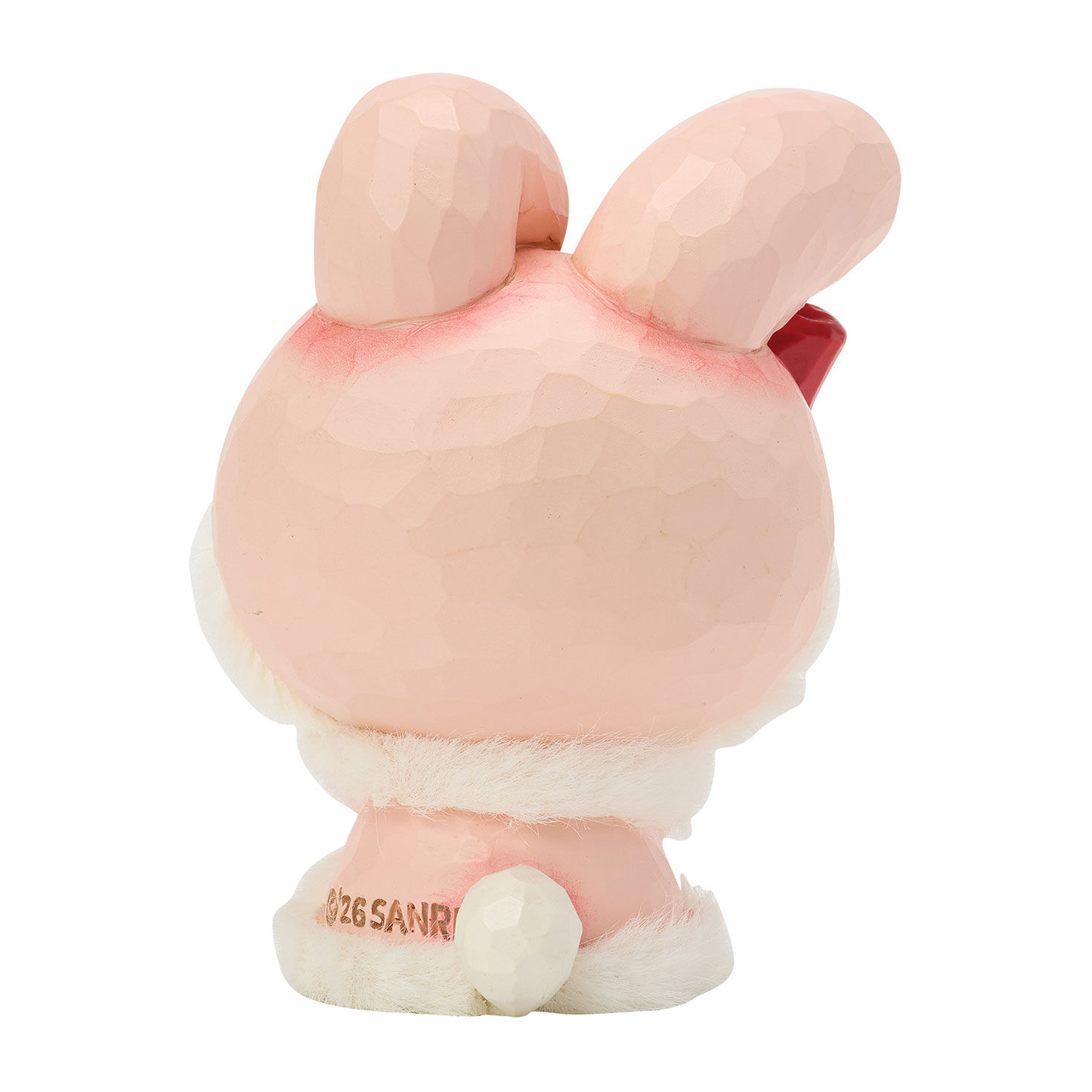 Jim Shore My Melody White Bunny With Gift Statue back image number 2