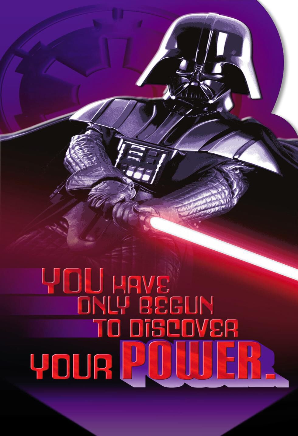 Star Wars™ Darth Vader™ Valentine's Day Card With Link'emz Wristband