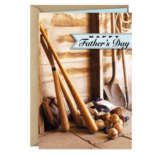 Baseball Happy Father's Day Card, 