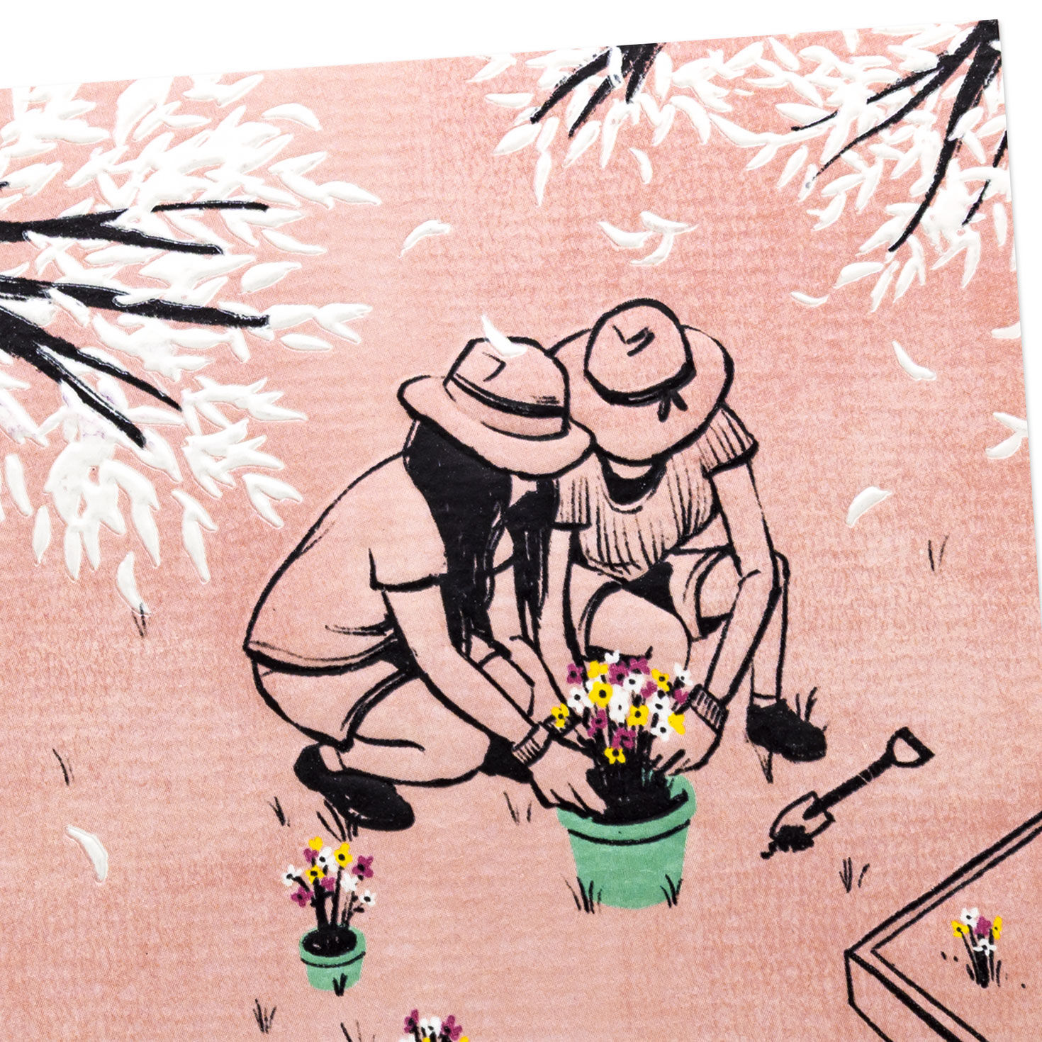 Women Gardening Mom Mother's Day Card From Daughter Card Front Detail image number 5