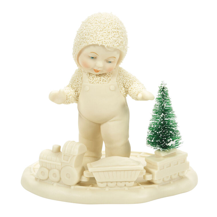 Snowbabies All Aboard Figurine, 3.98"