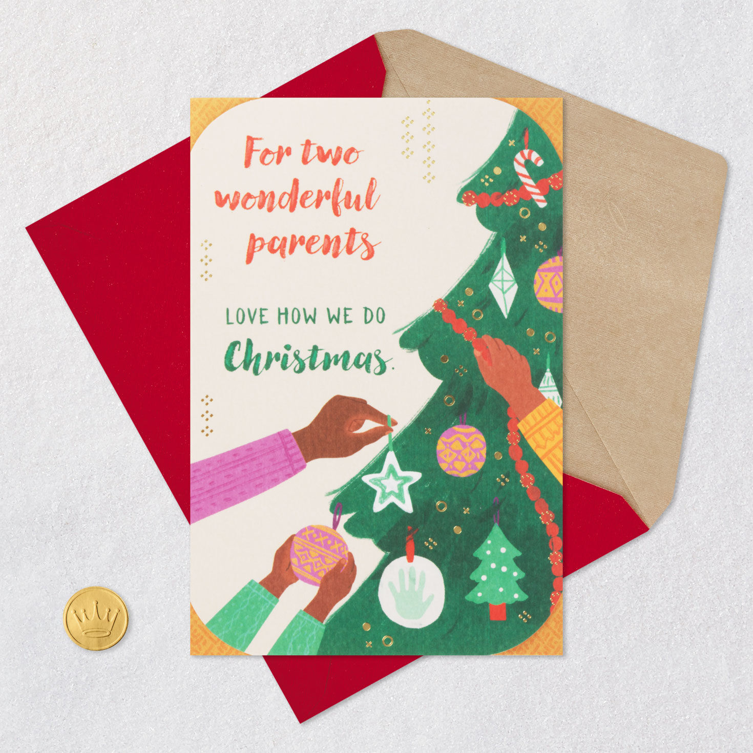 You Make the Season Magical Christmas Card for Parents for only USD 3.99 | Hallmark
