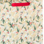 Berries and Greenery on Kraft Large Holiday Gift Bag Handle Detail image number 4