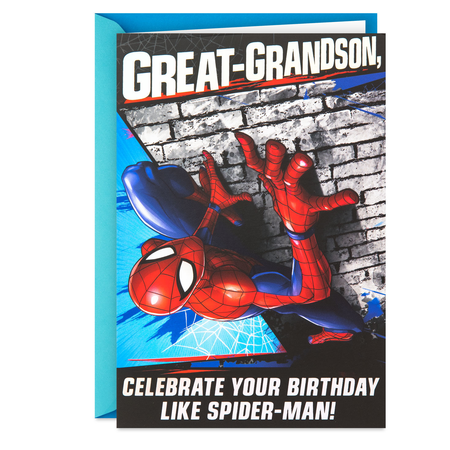 Marvel Spider-Man Fun and Adventure Birthday Card for Great-Grandson -  Greeting Cards - Hallmark