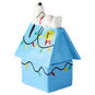 Snoopy on Blue Doghouse Salt and Pepper Shaker Set Back image number 2