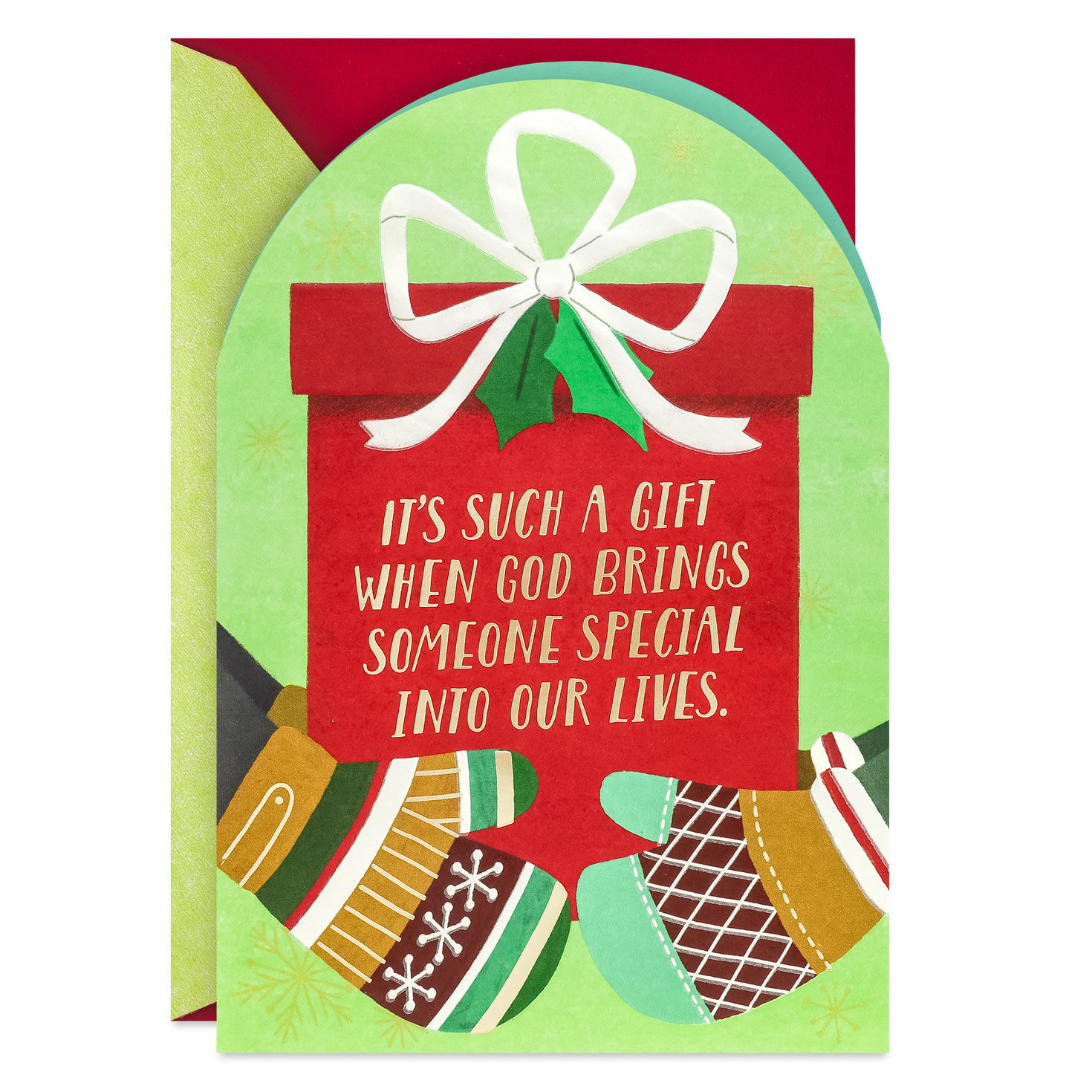 You're Such a Gift Religious Christmas Card