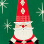 Stylized Santa Claus Money Holder Christmas Card Card Front Detail image number 5