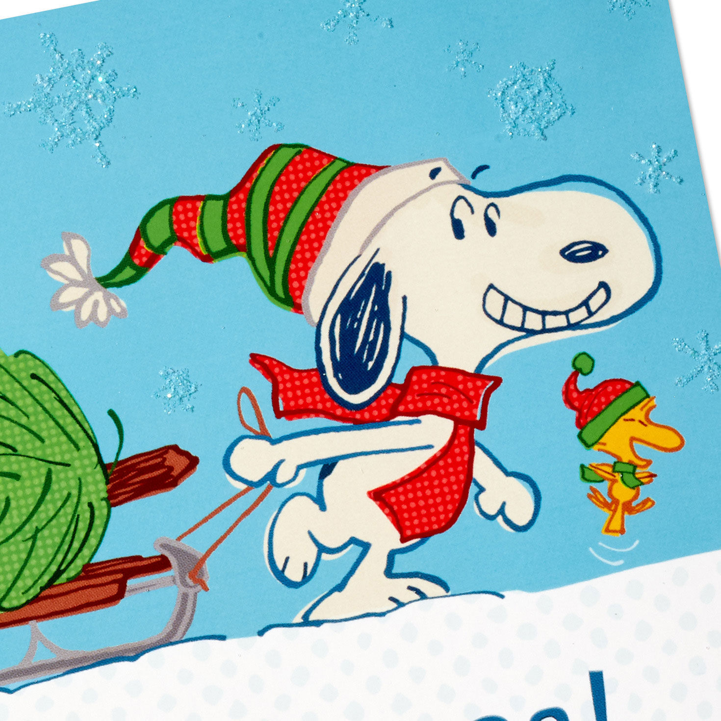 Peanuts® Snoopy Hauling the Tree Boxed Christmas Cards, Pack of 16 for only USD 15.49 | Hallmark