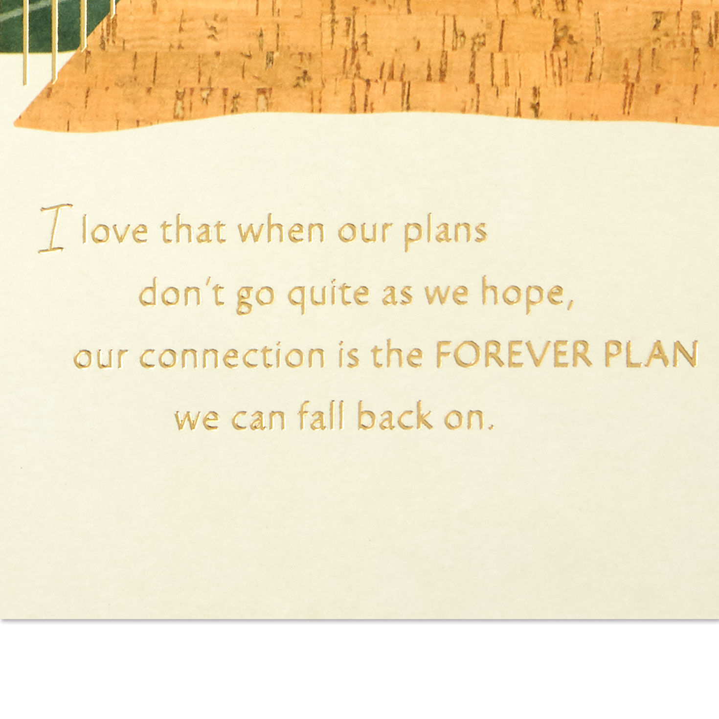 Abstract Mountain Range Romantic Birthday Card sentiment image number 4