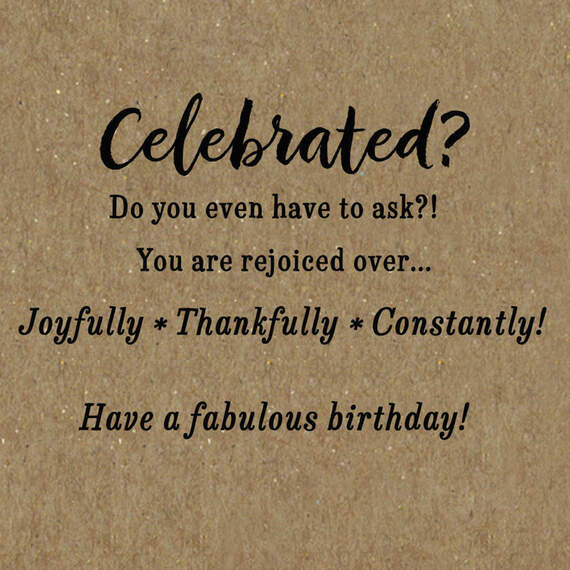 Fabulous Day Religious Birthday Card, , large image number 2