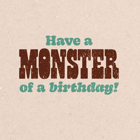 Bigfoot Funny Musical Birthday Card, , large image number 2