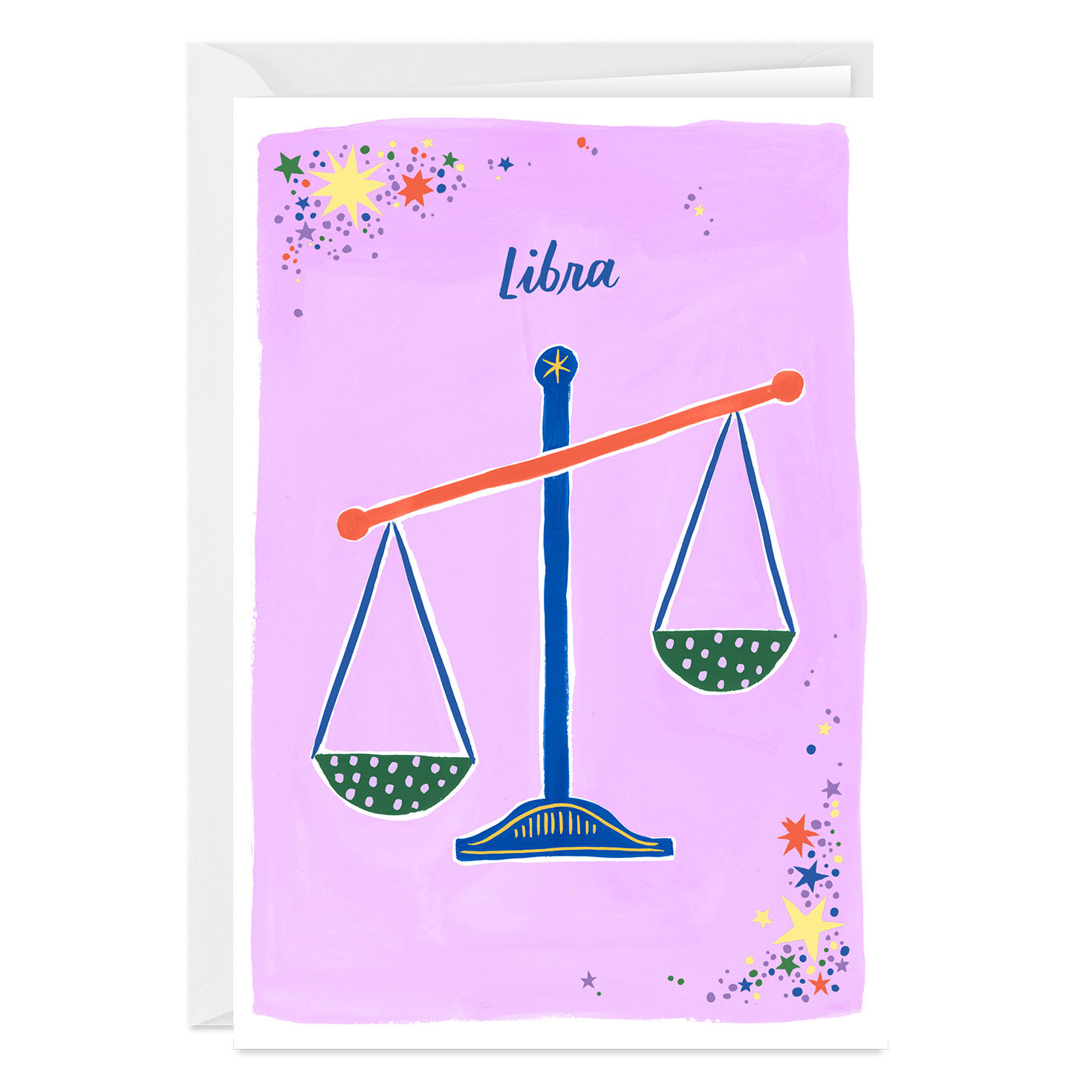 Bold and Bright Libra Zodiac Custom Card for only USD 4.99 | Hallmark