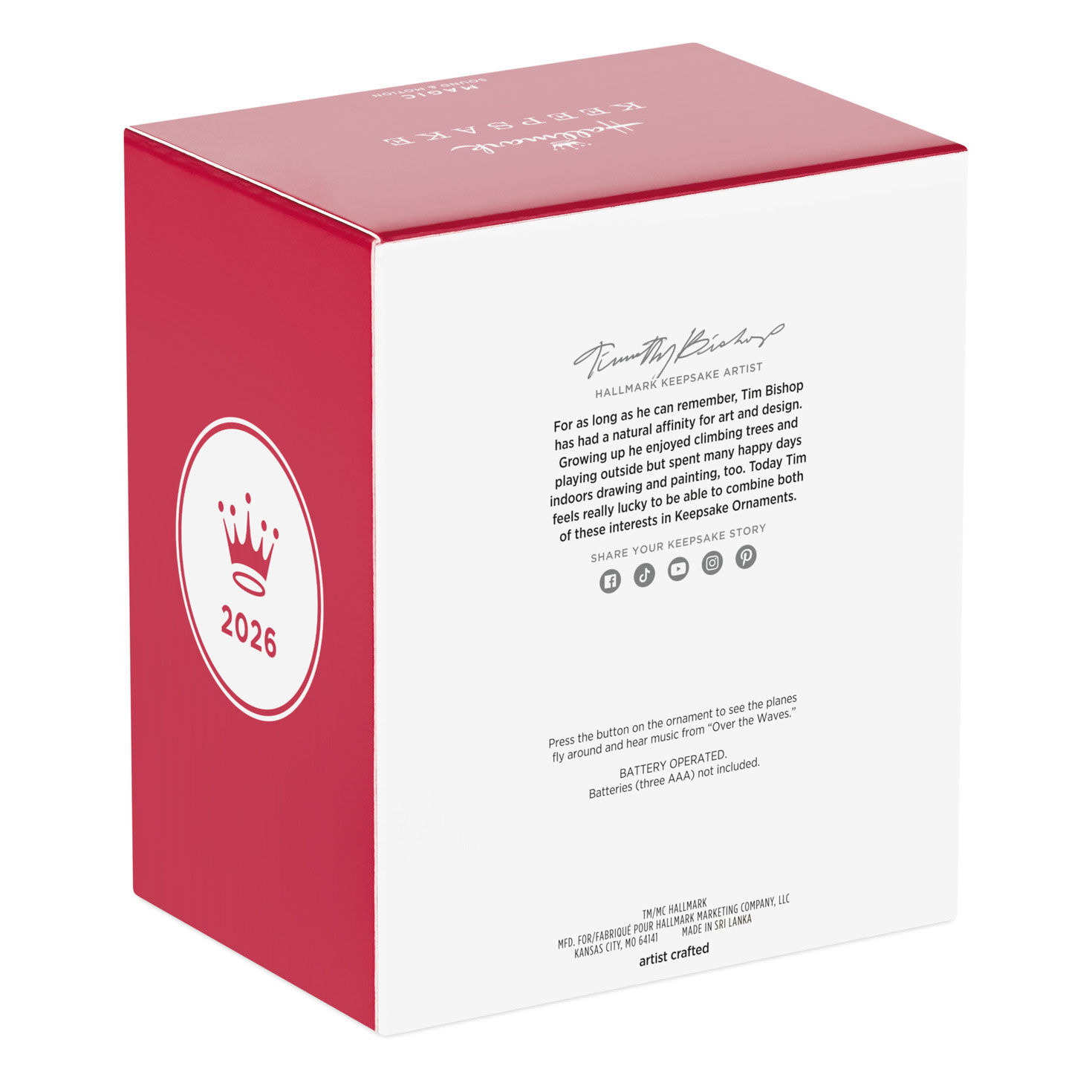 Peanuts Airplane Carnival Ride Keepsake Ornament  image number 8