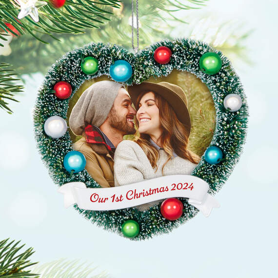Our 1st Christmas 2024 Photo Frame Ornament, , large image number 2