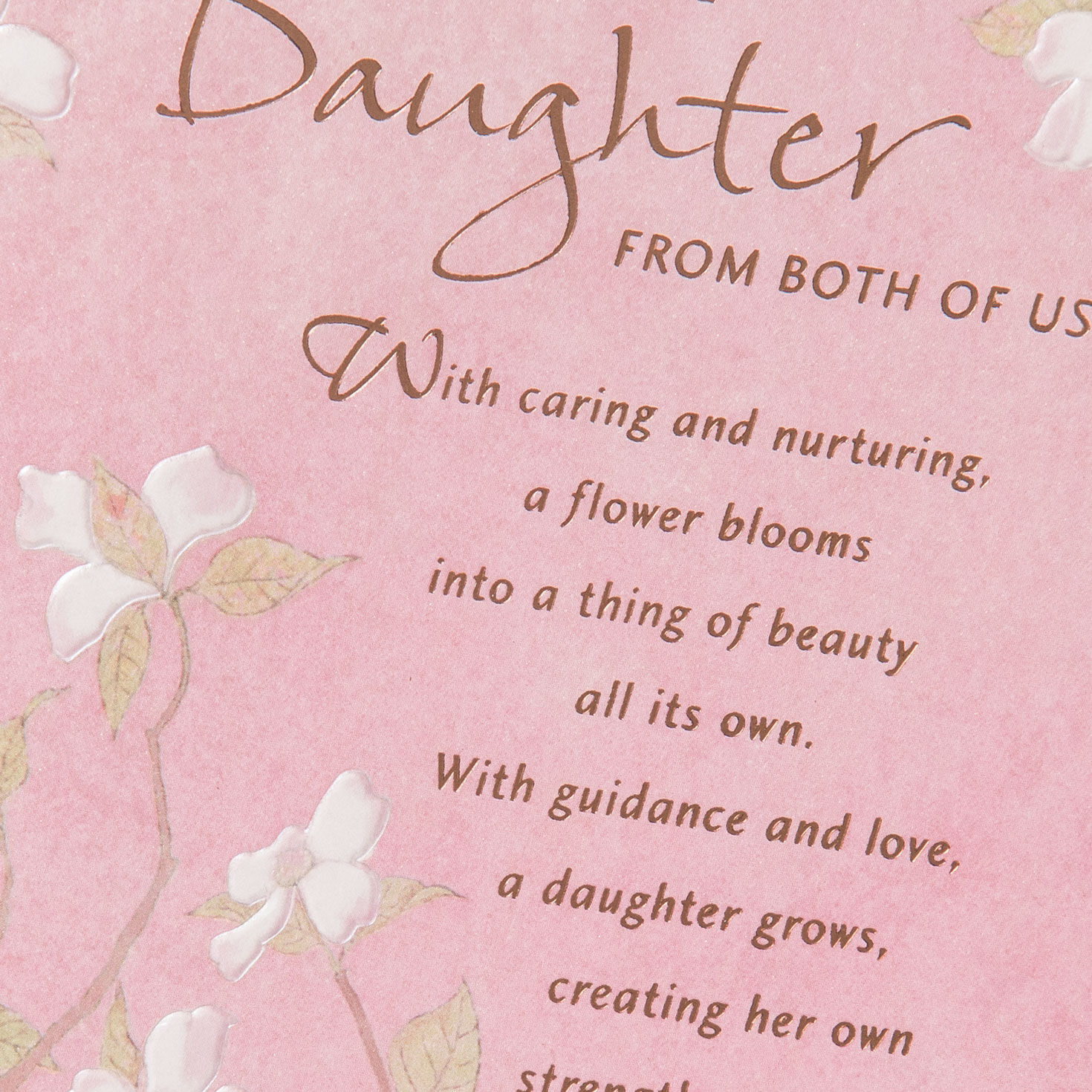 For a Wonderful Daughter Birthday Card From Both, , large image number 4