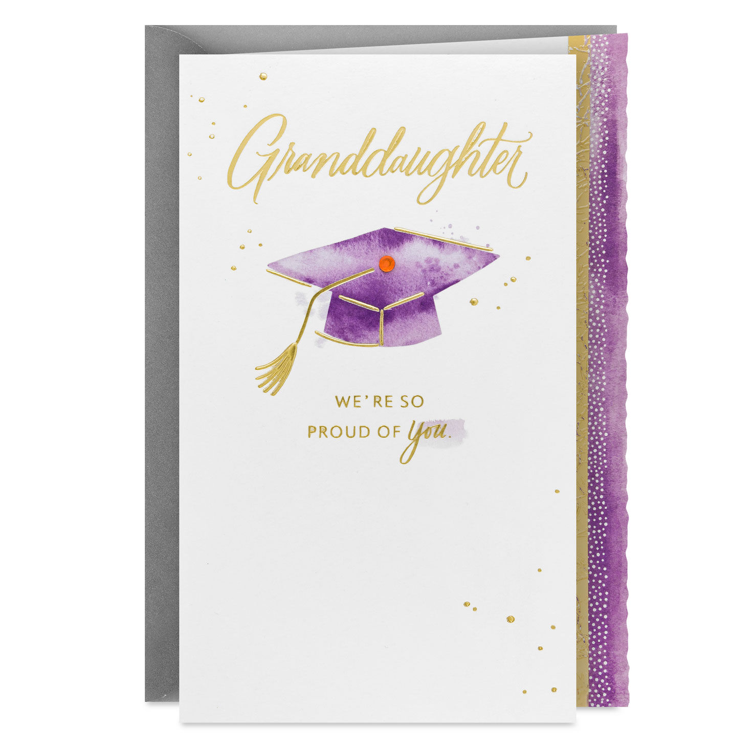 So Proud, Always Loved Graduation Card for Granddaughter