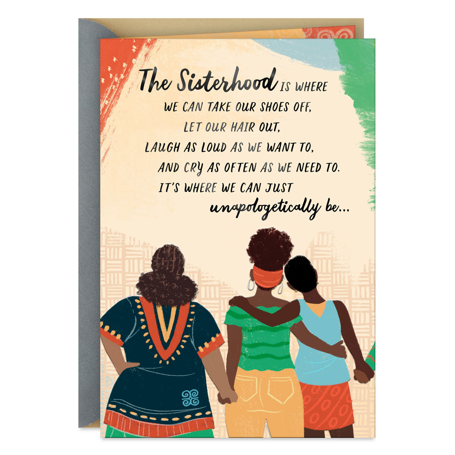 Our Hearts Know Each Other Friendship Card for Her