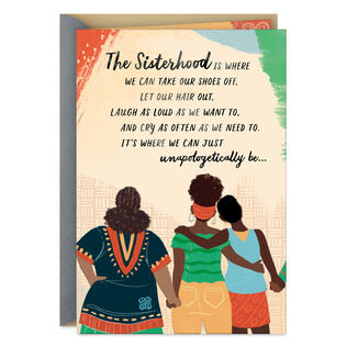 Our Hearts Know Each Other Friendship Card for Her