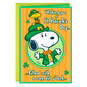 Peanuts® Snoopy and Woodstock Luck and Fun St. Patrick's Day Card, , large image number 1