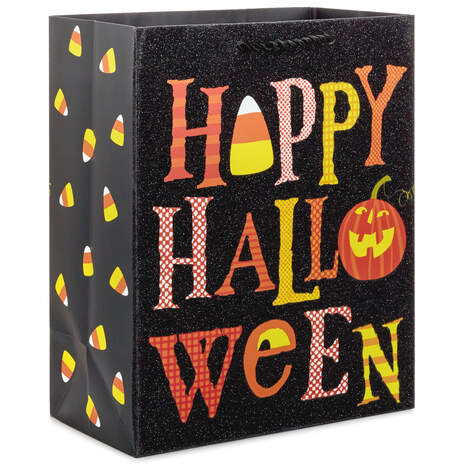 9.6" Happy Halloween Gift Bag, , large