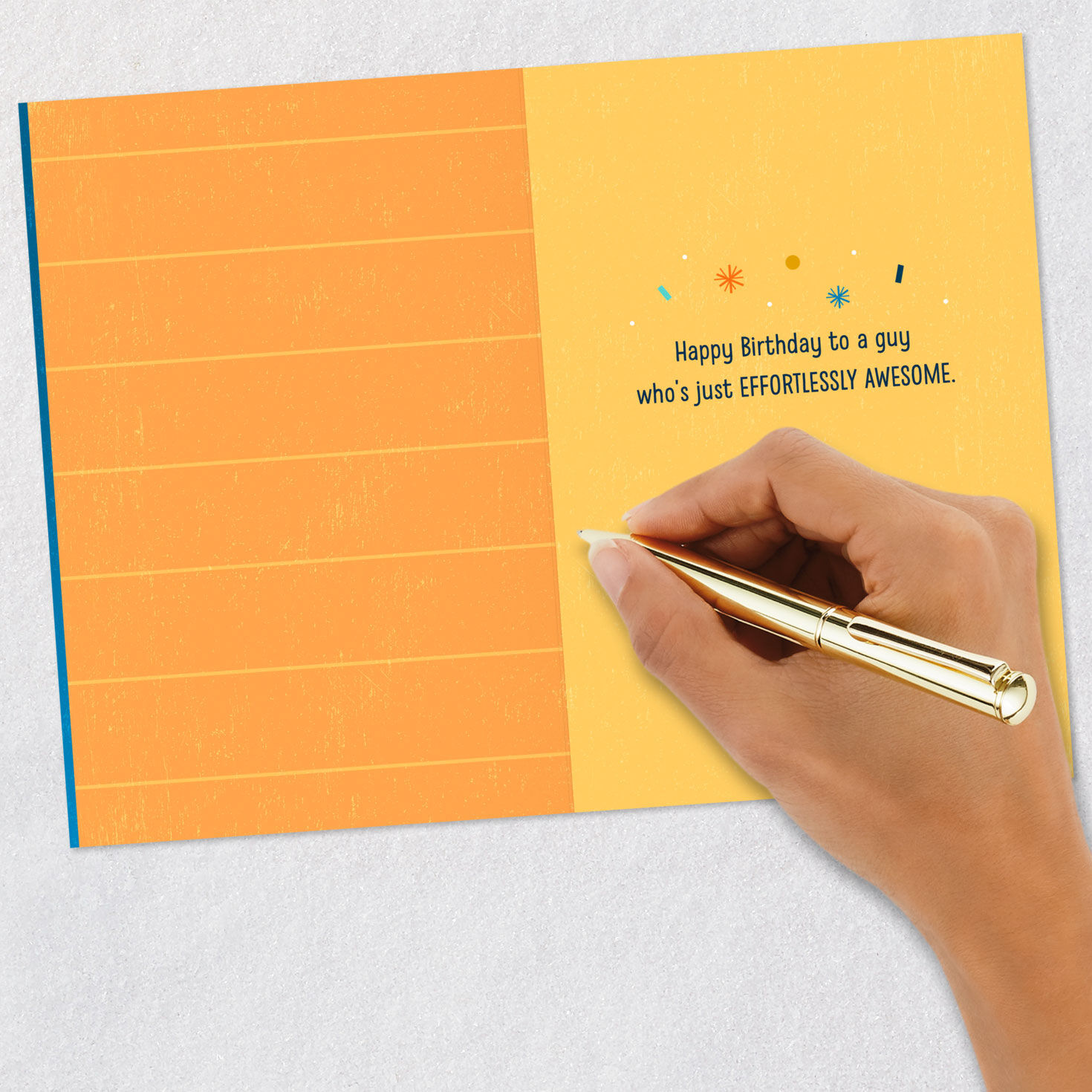 Effortlessly Awesome Birthday Card for Him, , large image number 6