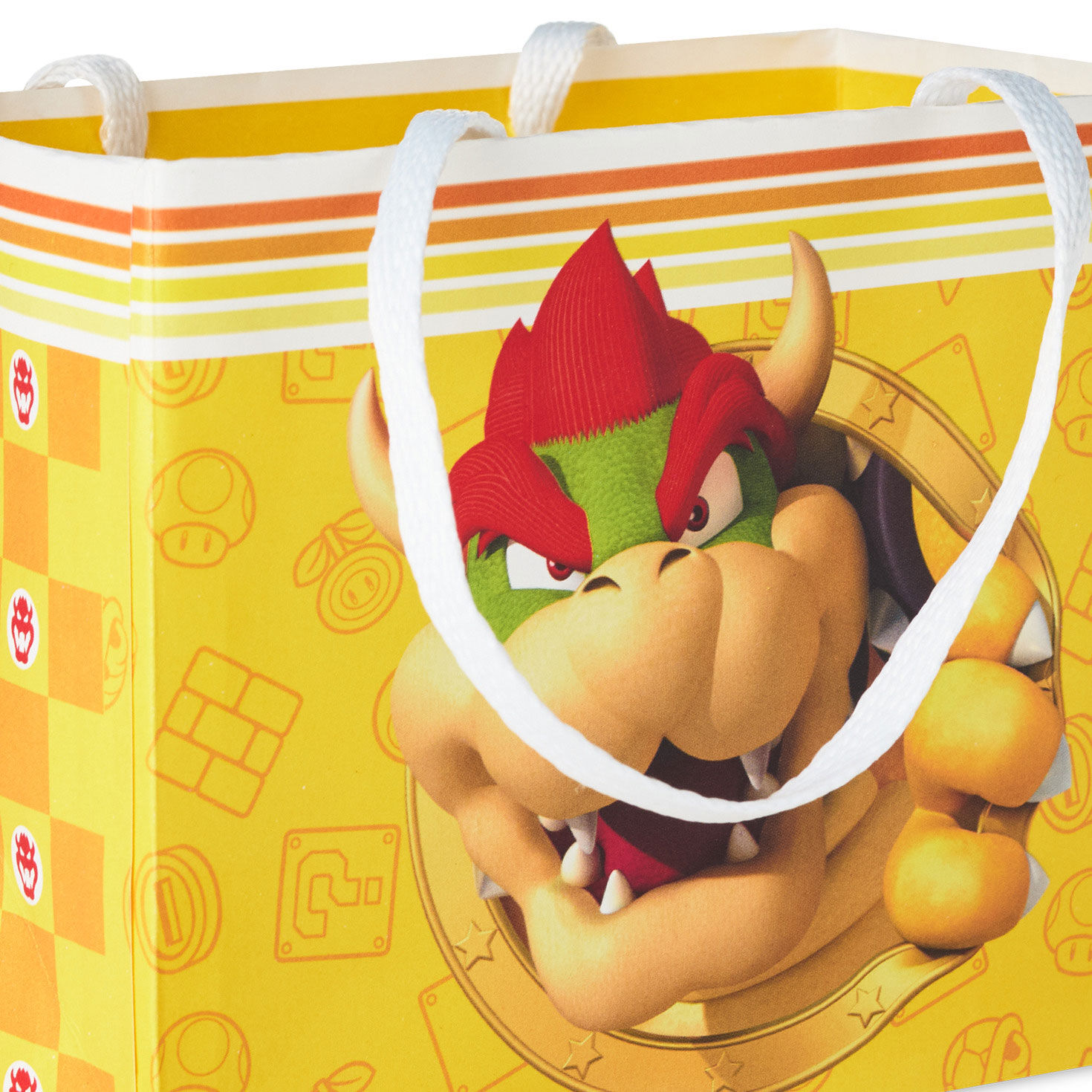 Super Mario and Friends Mini Gift Bag Set handle Detail image number 6