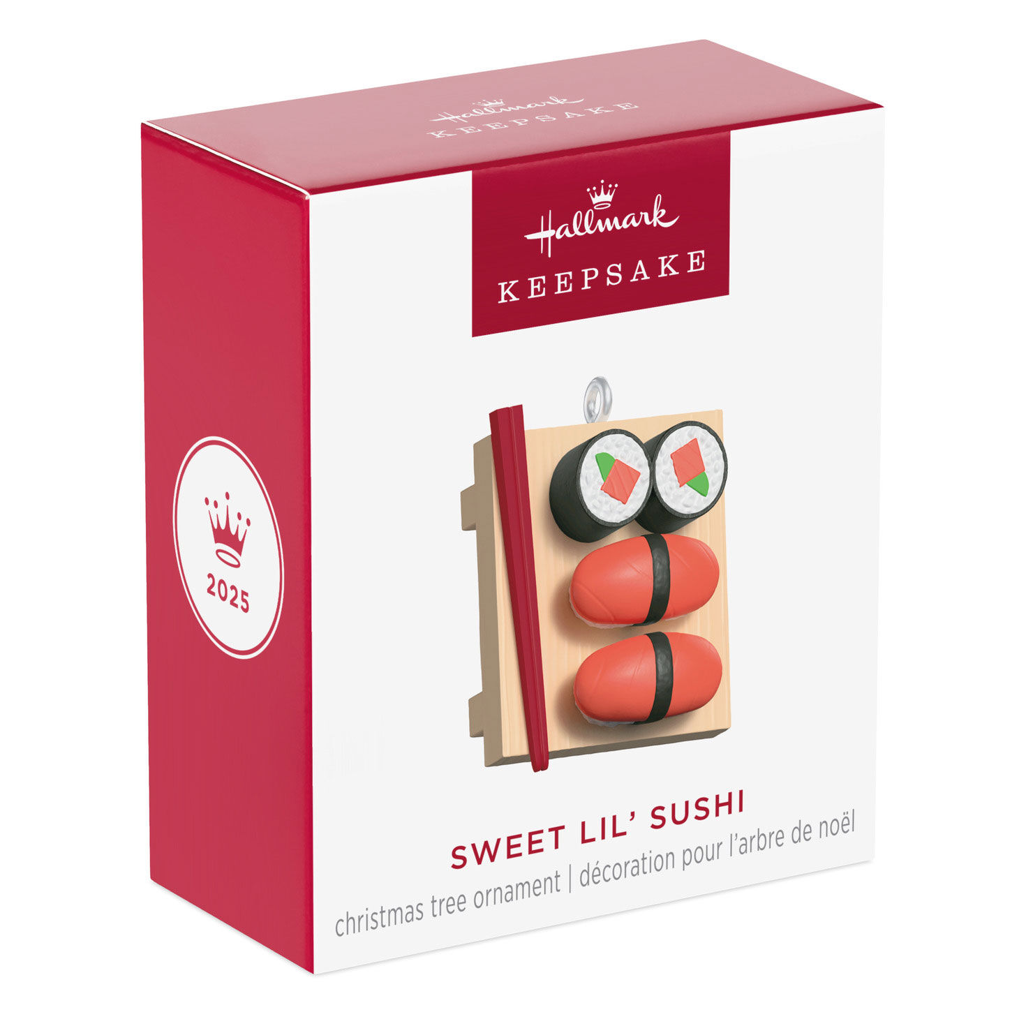 Mini Sushi Board Keepsake Ornament package front image number 7