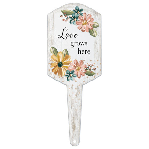 Carson Love Grows Here Plant Pick, 