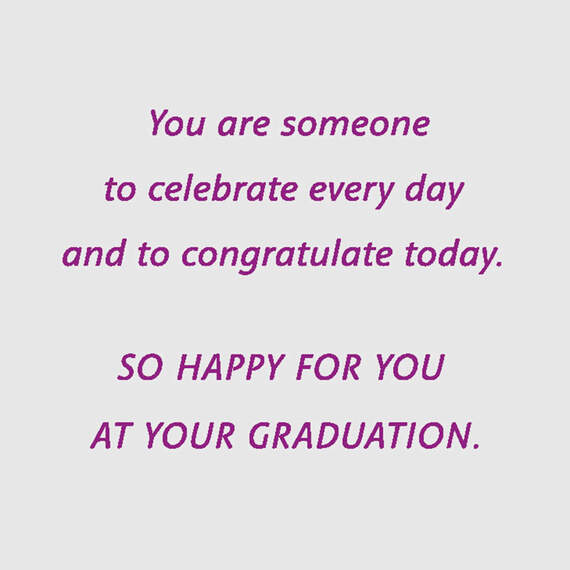 You Go, Graduate! Graduation Card for Her, , large image number 3