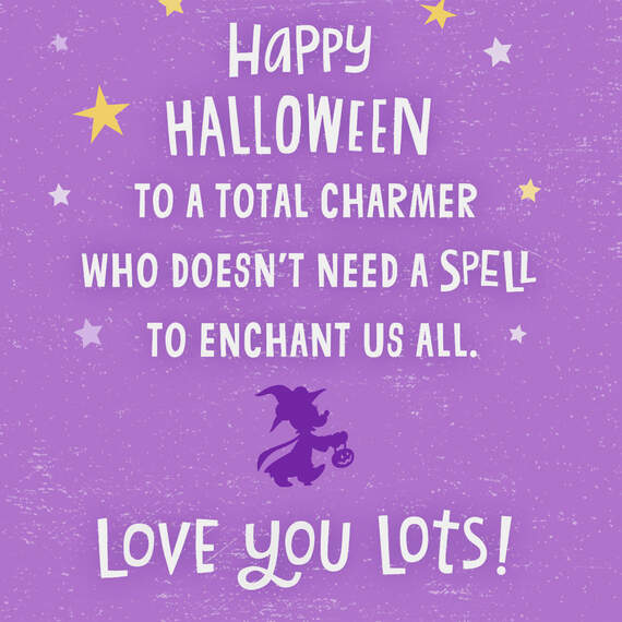 Disney Minnie Mouse Witch Halloween Card for Granddaughter, , large image number 2