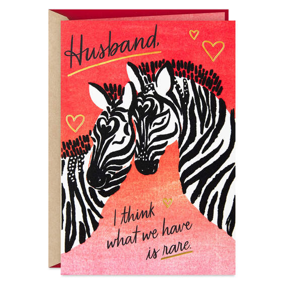 What We Have Is Rare Valentine's Day Card for Husband, , large image number 1