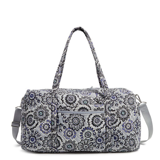 Vera Bradley Large Travel Duffel in Tranquil Medallion, 