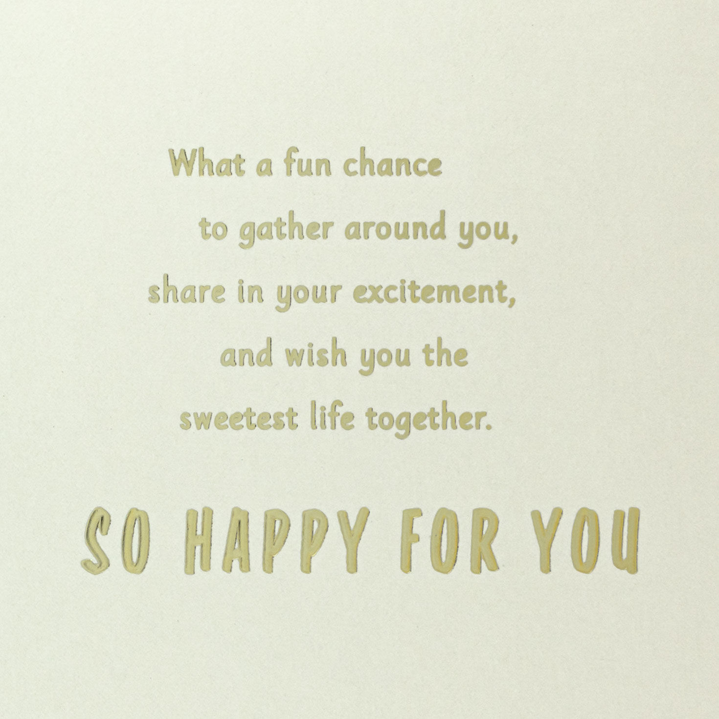 Cocktail Glasses Cheers Bridal Shower Card Sentiment image number 2