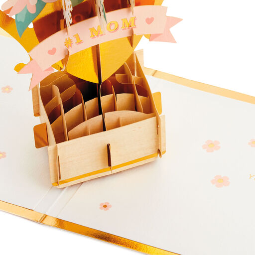 Most Valuable Mom Trophy 3D Pop-Up Mother's Day Card, 
