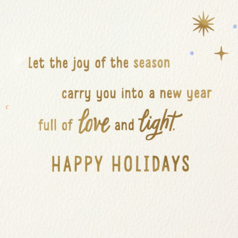 Northern Lights Watercolor Christmas Card Sentiment image number 2