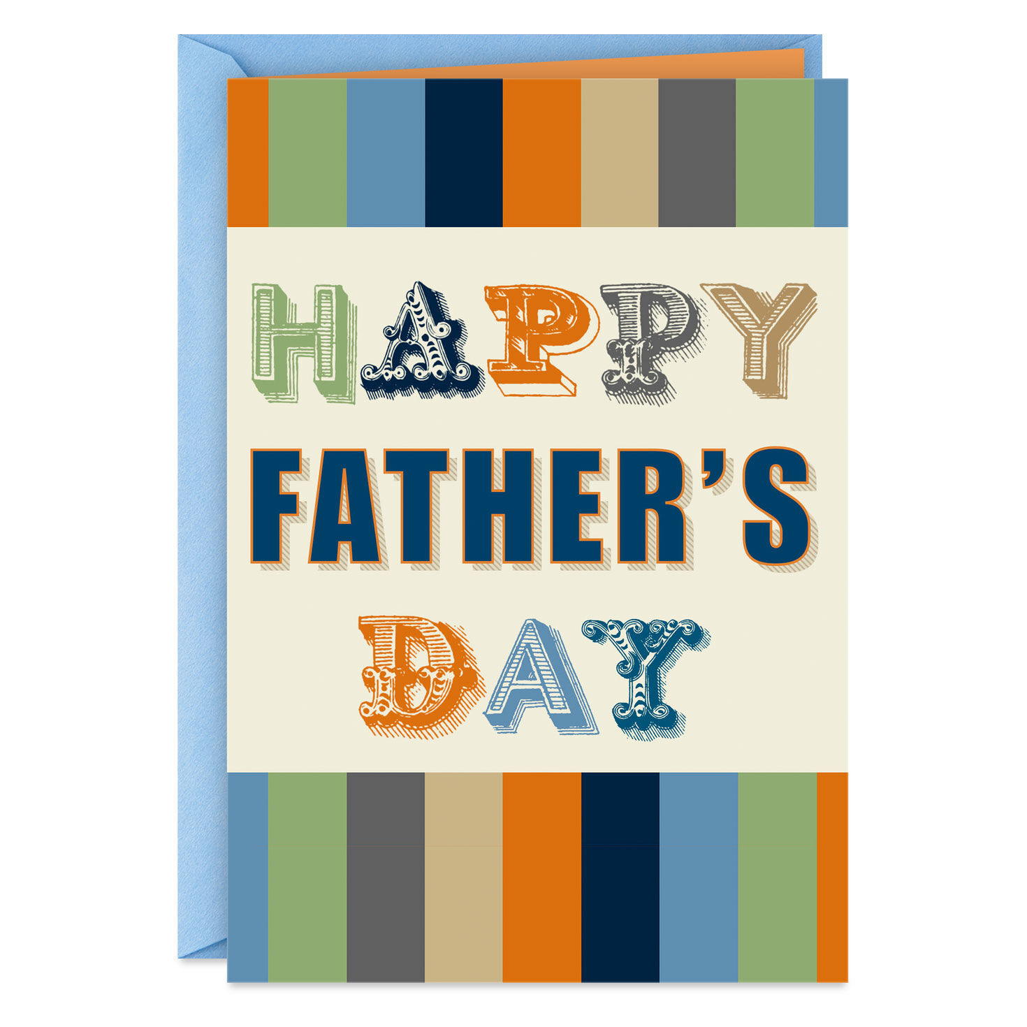 Grateful for You All Year Long Father's Day Card