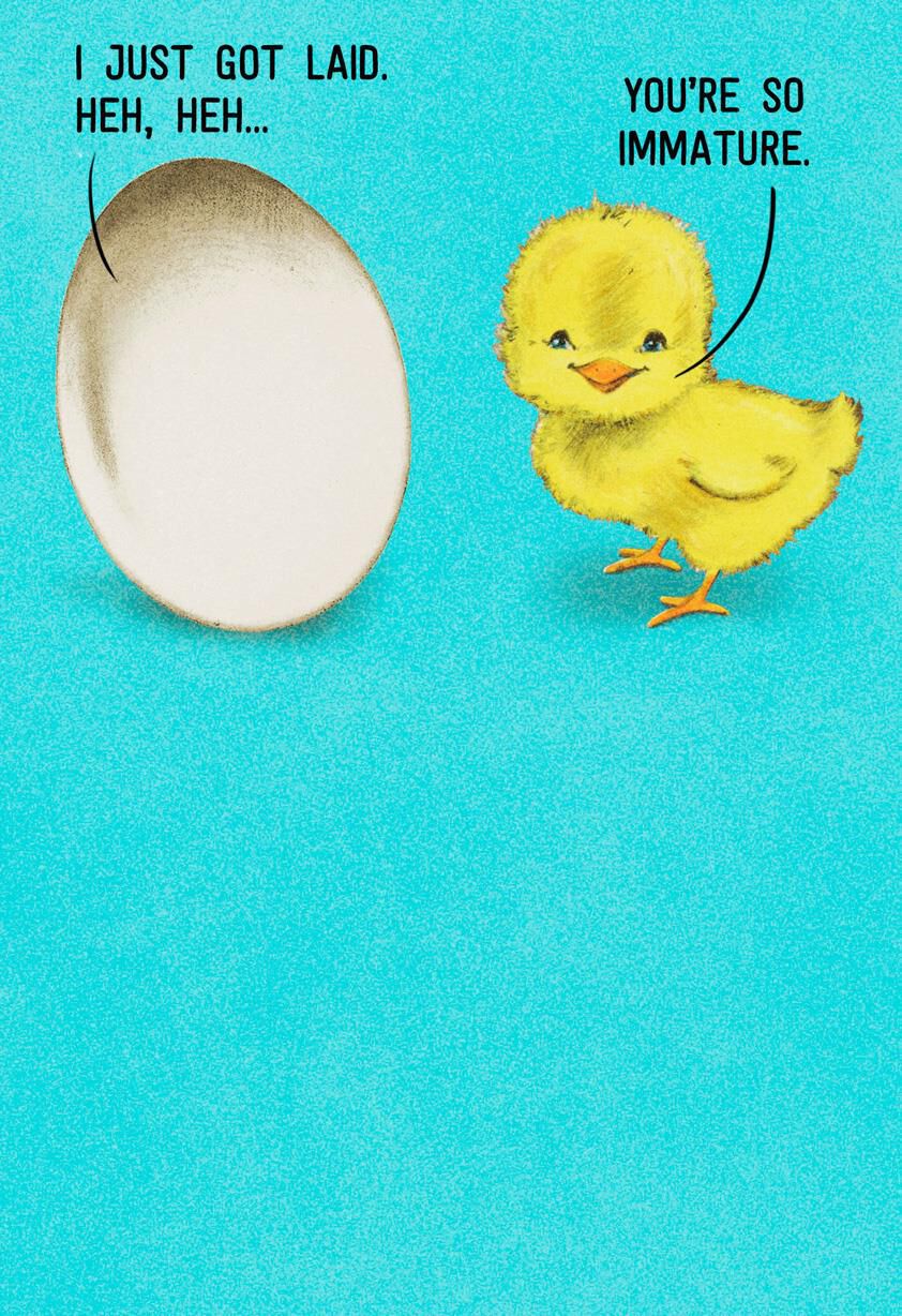 Maturing Is Optional Funny Birthday Card