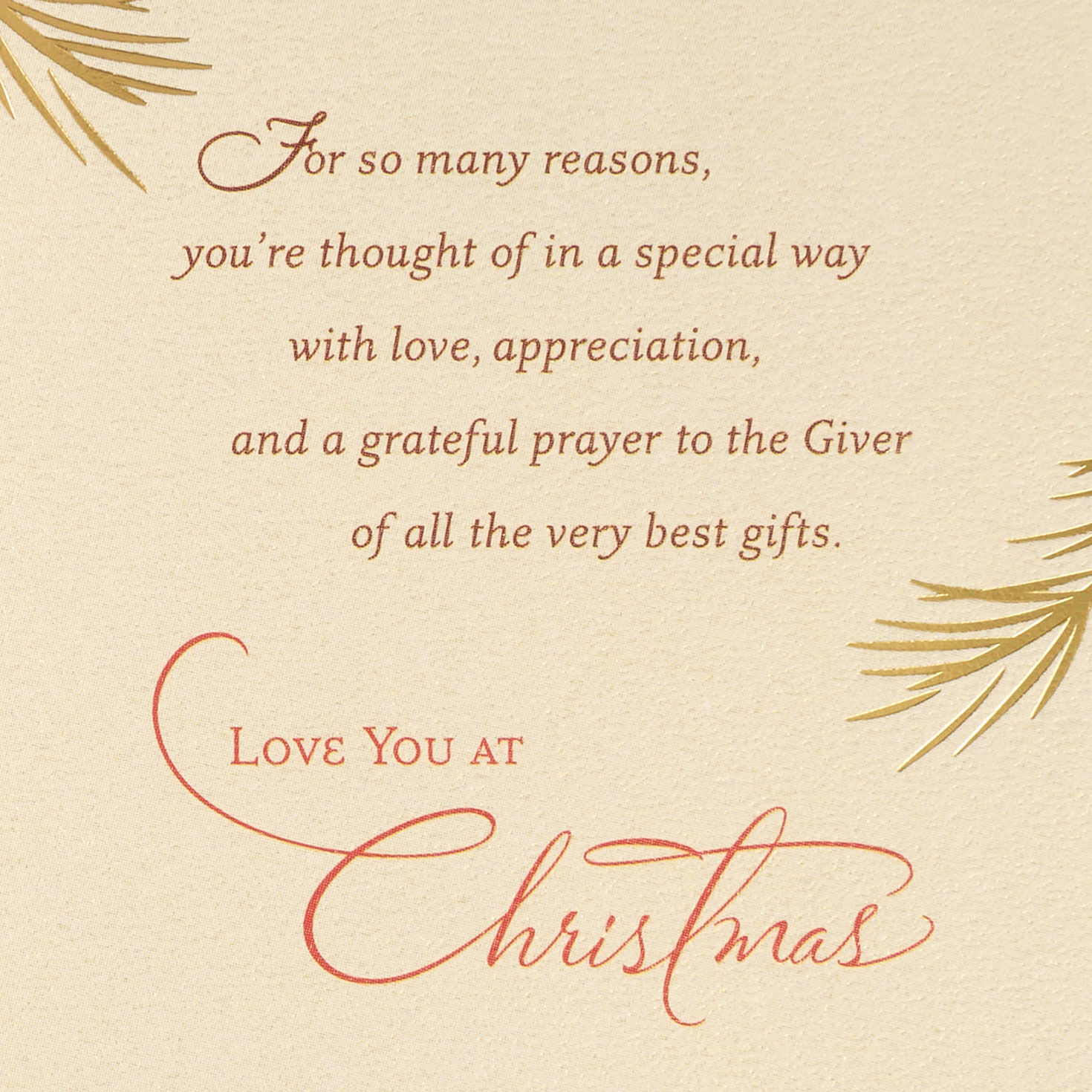 Festive Ornament Christmas Card for Mom Sentiment image number 2