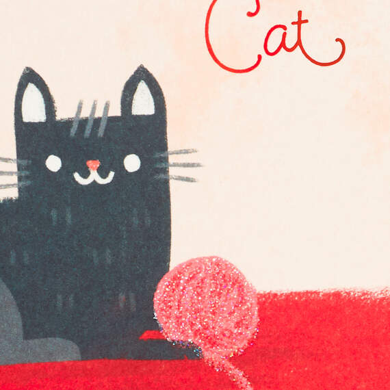 Pawsitively Purrfect Valentine's Day Card From the Cat, , large image number 4