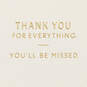 Thank You for Everything Goodbye Card for Coworker, , large image number 2