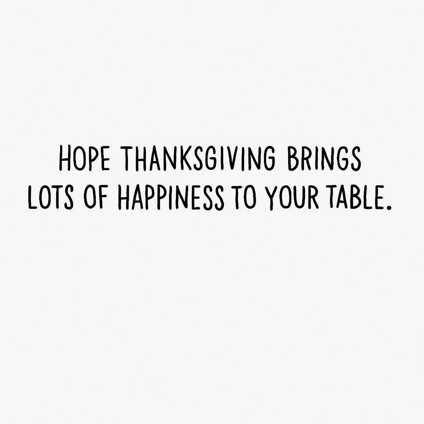 Funny Kids Table Cartoon Thanksgiving Card Sentiment image number 2