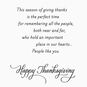 Rustic Landscape With Pond Thanksgiving Cards Pack sentiment image number 3