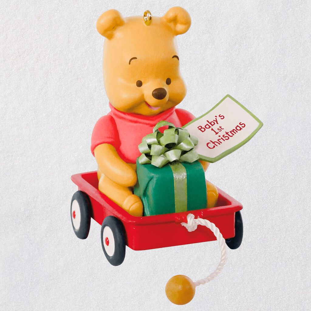 Hallmark Winnie The Pooh Babys First Christmas Ornament Baby tickers