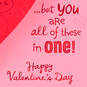All In One Funny Pop-Up Valentine's Day Card for Daughter, , large image number 3