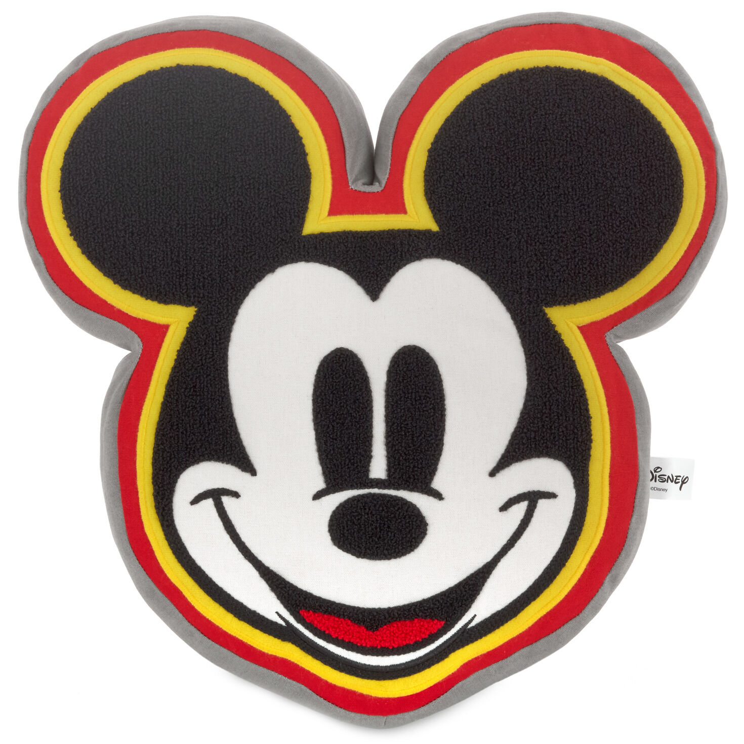 mickey mouse shaped pillow